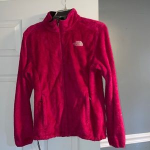 Pink North Face jacket